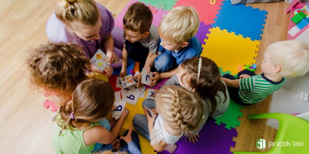 Car crashes into daycare playground, 2 kids hurt