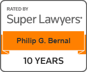 Philip Bernal 10 yr Milestone badge