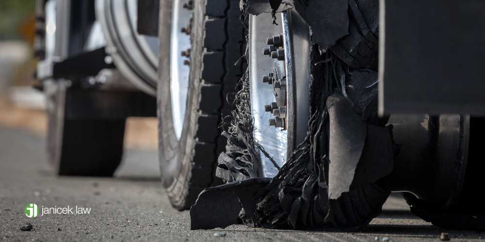 San Antonio truck tire blowout lawyer